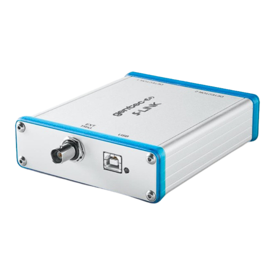 Gentec-EO S-LINK User Manual