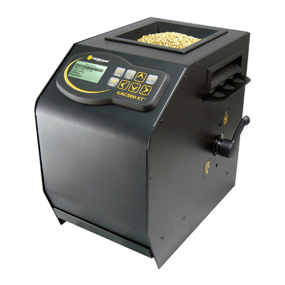 Dickey-John GAC 500XT Manual