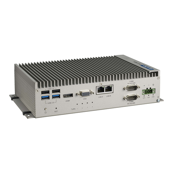 Advantech UNO-2483 Quick Start Manual