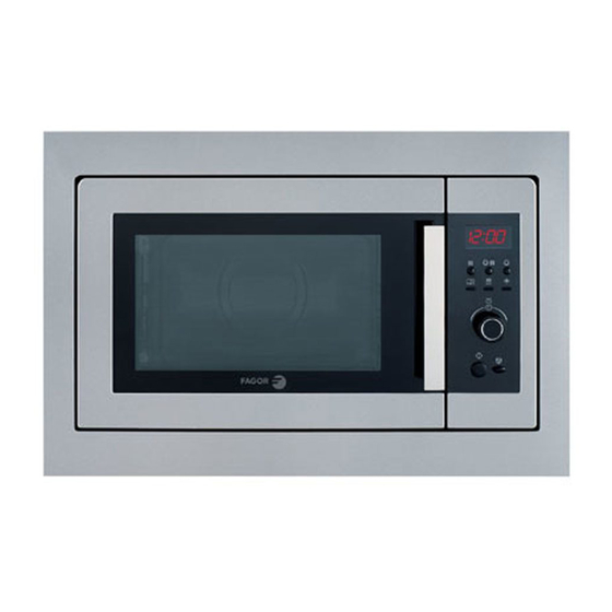 Fagor MWB17X Operating Instructions Manual