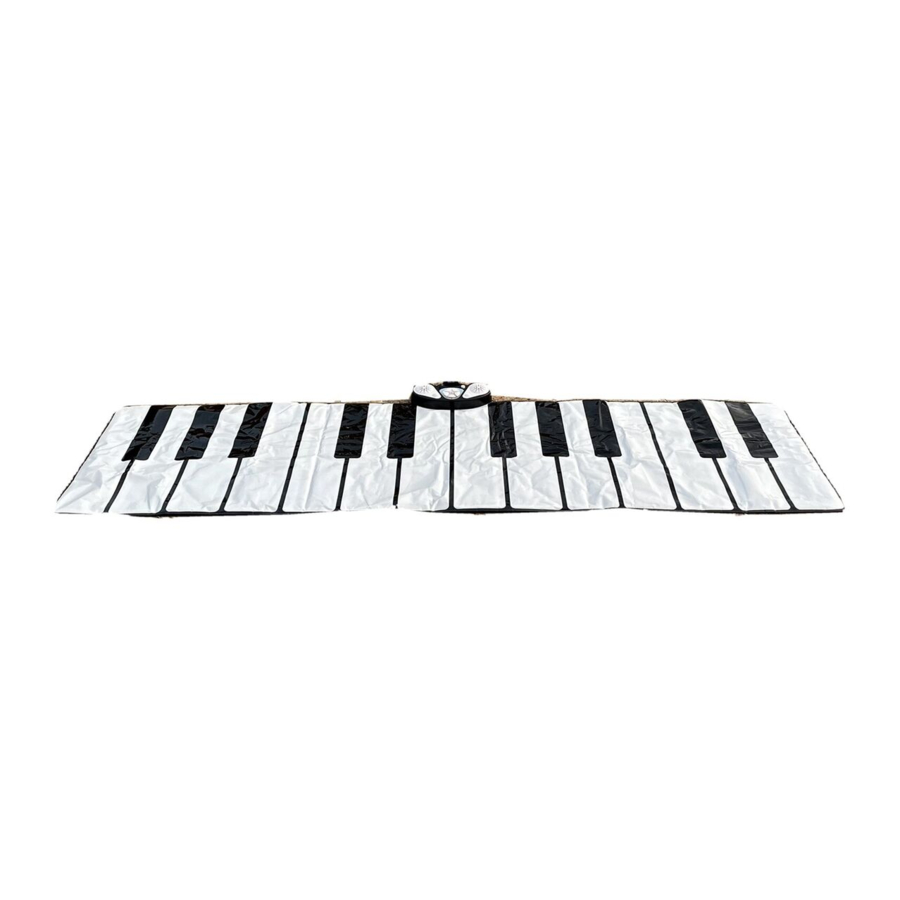 Sharper Image GIANT PIANO MAT Manual