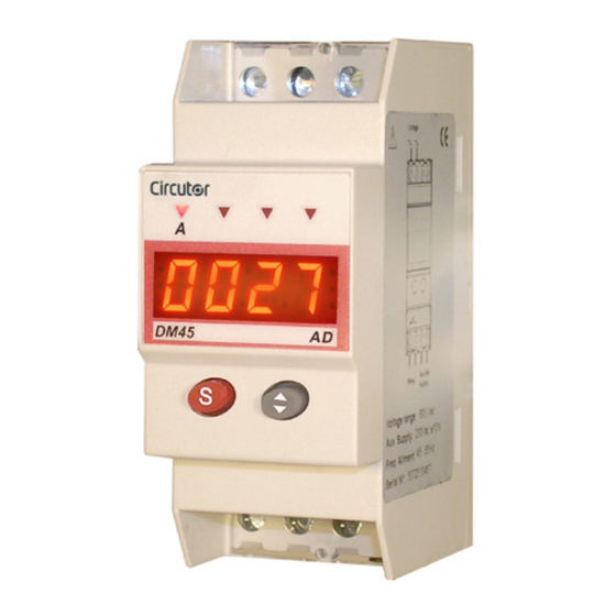 Circutor DM45 AD Manual