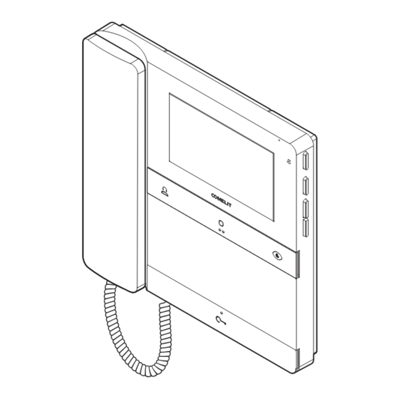 Comelit People PL6701 Door Entry Monitor Manuals