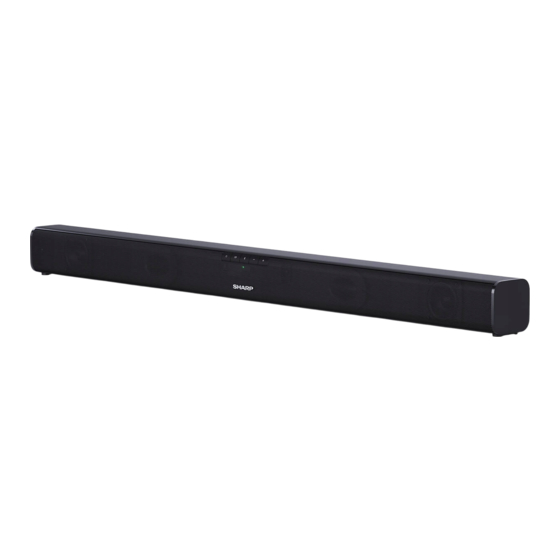 Sharp HT-SB110 User Manual