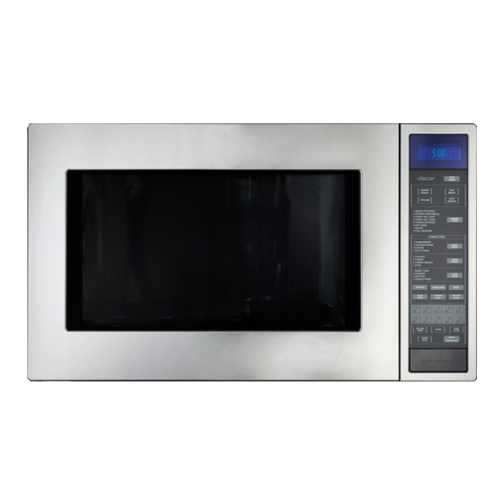 DACOR DCM24B SERVICE MANUAL Pdf Download ManualsLib   Dacor Dcm24b Microwave Oven 