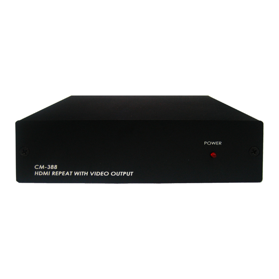 CYP CM-388 Operation Manual