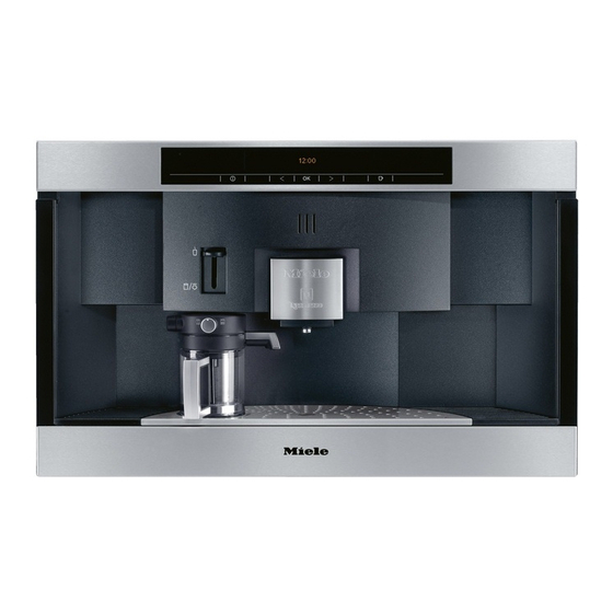 Miele CVA 3660 Operating And Installation Instructions