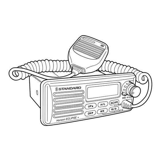 Standard Communications Horizon Eclipse+ GX1250S Owner's Manual