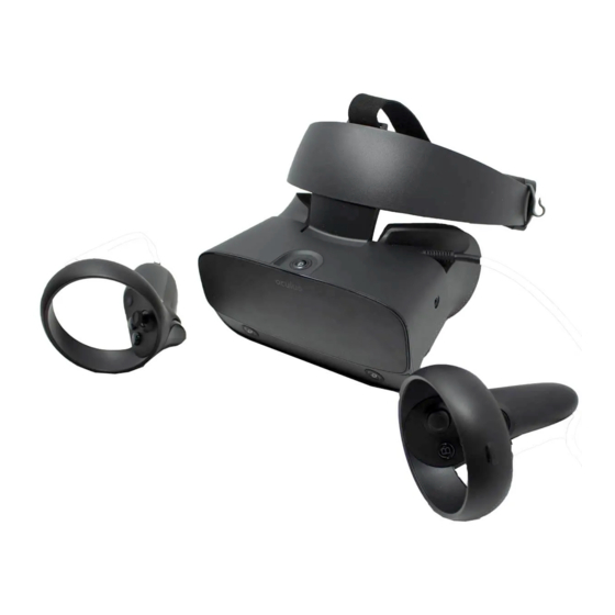 VR Expert Oculus Rift S Quick Start Manual