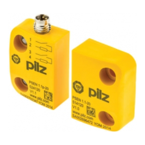 Pilz PSEN 1.1b-25 Operating Instructions Manual