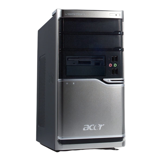 Acer Veriton T661 Service Manual