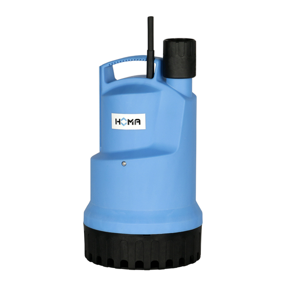 Homa C250W Original Instruction Manual