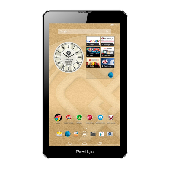 Prestigio MultiPad PMT3038 3G Manual