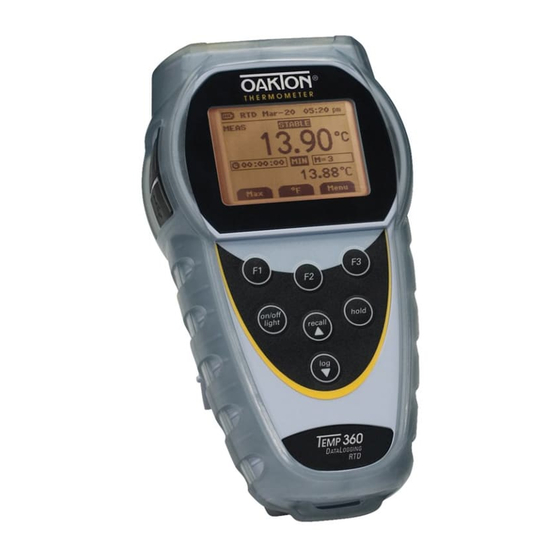 Oakton WD-35426-61 Instruction Manual