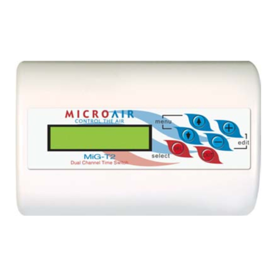 MICRO-AIR T2 Manual