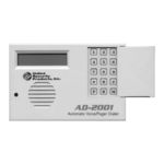 United Security Products AD-2001 Instructions Manual