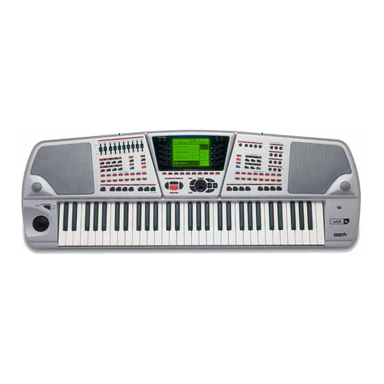 Generalmusic SK760 Installation Instructions Manual