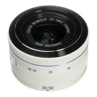 Samsung 20-50mm F3.5-5.6 ED II User Manual