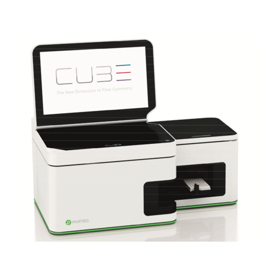 Partec CyFlow Cube Series Instrument Operating Manual