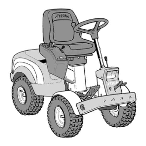 Stiga DIESEL DIESEL 4WD Instructions For Use Manual