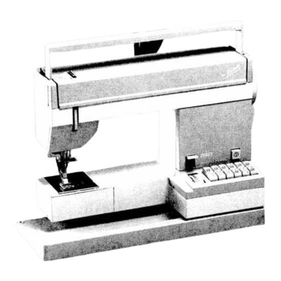 Pfaff 125 Manual