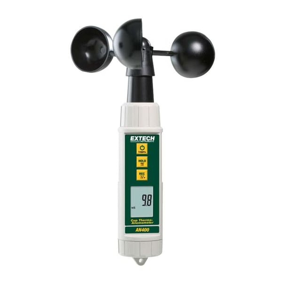 Extech Instruments AN400 User Manual