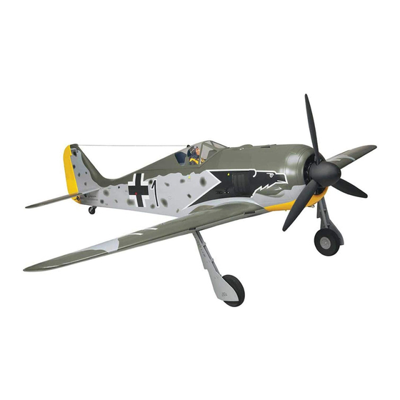 Amewi Focke Wolf FW190 Warbird Operation Manual