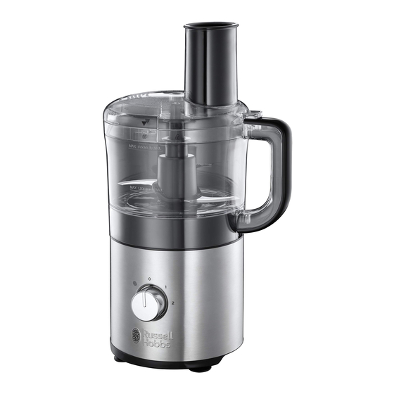 Russell Hobbs STUDIO RHCFP500 Instructions & Warranty
