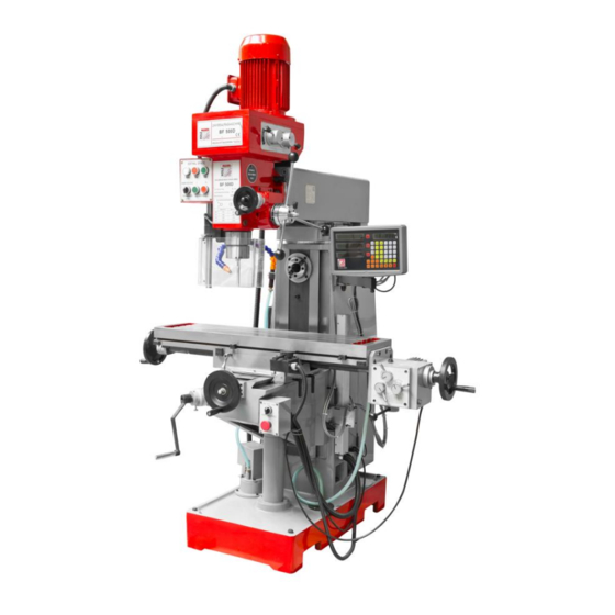 HOLZMANN MASCHINEN BF500D Operating Manual