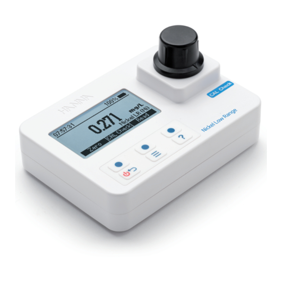 Hanna Instruments HI97740 Instruction Manual