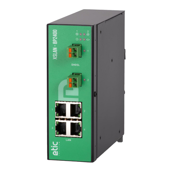 Etic Telecom XSLAN Manuals