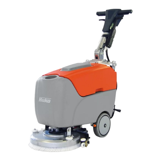 HAKO Scrubmaster B12 Instruction Manual