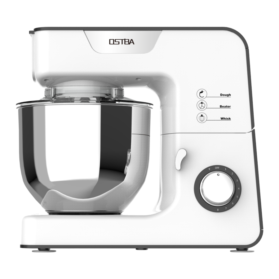 OSTBA FM101 - Stand Mixer Manual