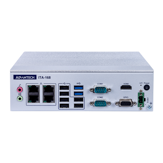 Advantech ITA-168 Series User Manual