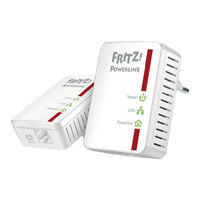 Fritz! FRITZ!Powerline 510E Installation And Operation Manual