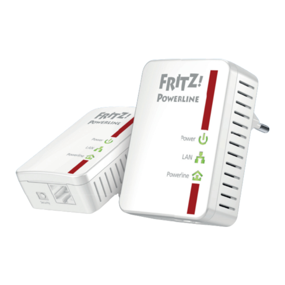 Fritz! Powerline 510E Installation And Operation Manual