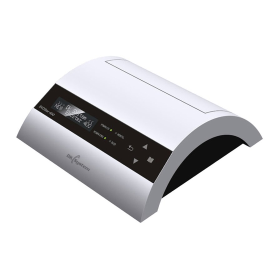 DK System EKOSter 420 Instructions Manual