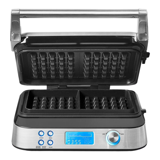 Gastroback WAFFLE IRON ADVANCED CONTROL Operating Instructions Manual