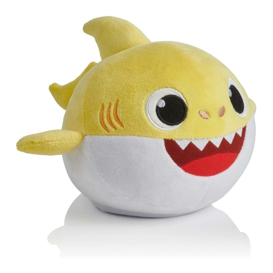 WowWee pinkfong BABY SHARK DANCING DOLL User Manual