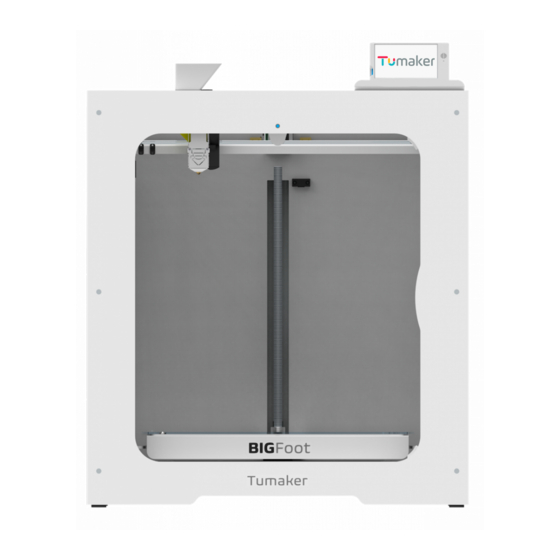 Tumaker Bigfoot pellet User Manual