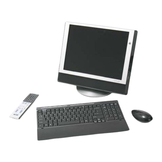 Sony PCV-V100G Marketing Specifications