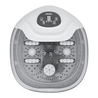 HoMedics SALT-N-SOAK Instruction Manual And  Warranty Information