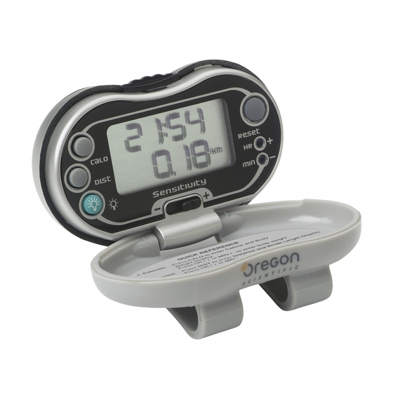 Oregon Scientific PE326CA User Manual