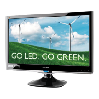 ViewSonic VX2250wm-LED Specifications