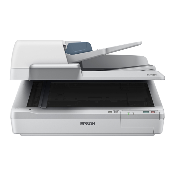 Epson WorkForce DS-50000 Setup Manual