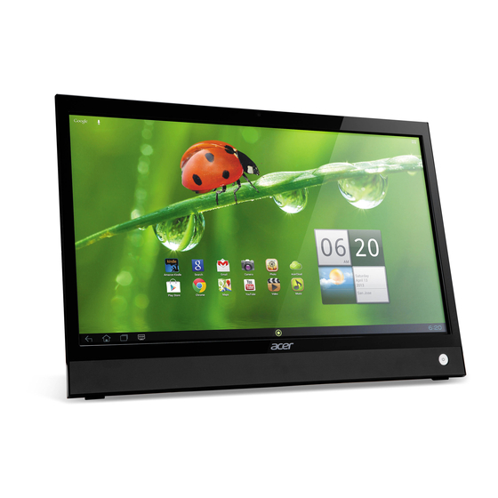 Acer Smart Display DA220HQL Manuals