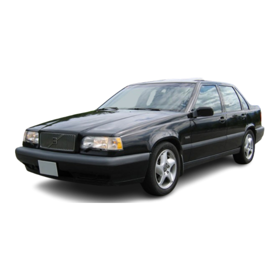 Volvo 850 Manual