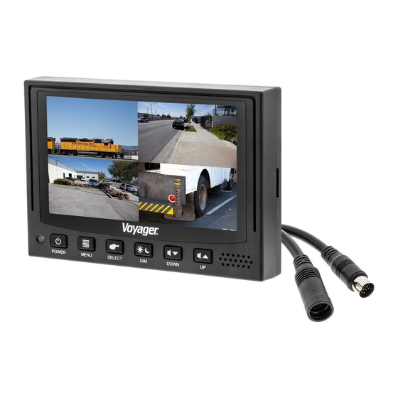 Voyager VOM74WP 7-inch LCD Monitor Manuals