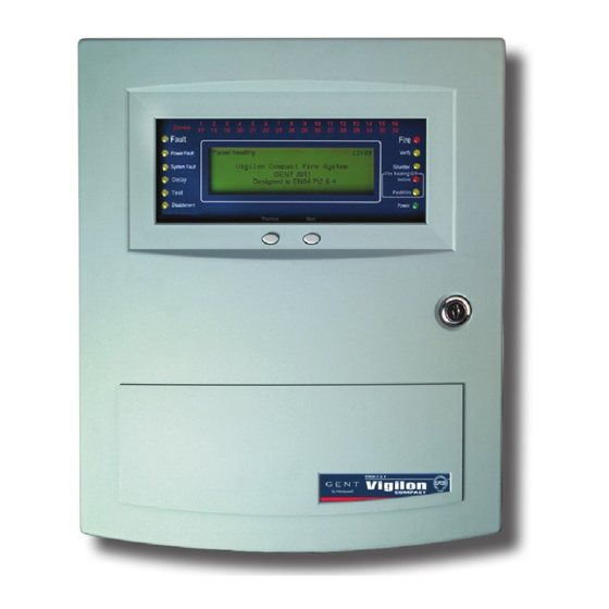 Gent vigilon Installation Instructions Manual