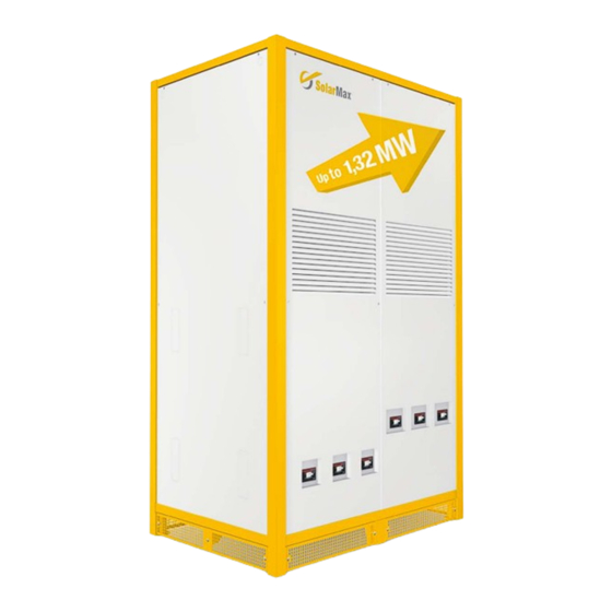 SolarMax TS-SV User & Installation Manual